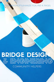 Building Bridges Engineering Activity Pre K Pages Engineering Activities Stem Science Activities Bridge Building