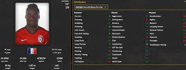 The integrality of the stats of the competition. Fm 2015 Player Profile Of Soualiho Meite