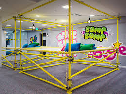 King Office In Stockholm An Experience Based Kingdom Created With The Inspiration From Over 200 Games Inte Colorful Office Design Office Colors Office Design
