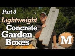 Vermiculite vermiculite (box of 200 gms) benefits: I Ve Received Countless Requests To Make The Concrete Panels Lighter So In This Part I Try Three Lightweight Concrete Fo Concrete Garden Garden Boxes Concrete
