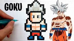 We would like to show you a description here but the site won't allow us. Wie Zeichnet Goku Ultra Instinct Pixel Art Dragon Ball Youtube