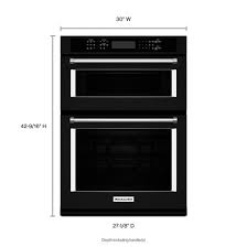 combination wall oven with even heat