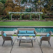Cullan 5 piece sectional seating group with cushions. Patio Furniture Sets Collections Folding Tables Chairs More Bed Bath Beyond