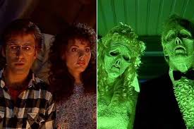 Baldwin's first acting role was as billy aldrich in the nbc daytime soap opera the doctors from 1980 to 1982. Alec Baldwin And Geena Davis In Beetlejuice Actors Who Aged A Lifetime In One Movie Zimbio