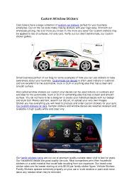Maybe you would like to learn more about one of these? Custom Window Stickers