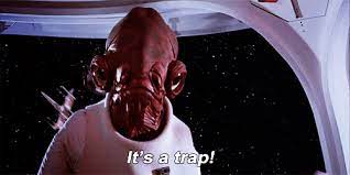 When admiral ackbar should say it's a trap! Its A Trap Gif On Imgur