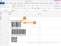 A lot of contents are contained in some bar code labels such as shipping label, including shipping address, supplier information, the company's logo, etc. How To Print Barcodes With Excel And Word Clearly Inventory