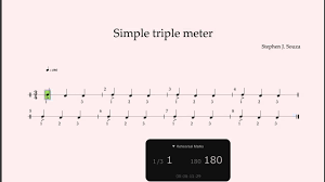 Introductory and intermediate music theory lessons, exercises, ear trainers, and calculators. Musical Meter