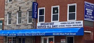 Miss shirley's cafe is a restaurant located in baltimore, maryland at 750 east pratt street. Penn And Pratt Restaurant Carry Out Home Baltimore Maryland Menu Prices Restaurant Reviews Facebook