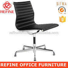 Another classic desk chair, you can't complain about this one either. Ea 105 Black Armless Leather Office Chair No Wheels For Conference Room And Dining Room Rf S072k Buy Armless Leather Office Chair Ea 105 Armless Leather Office Chair No Wheels Armless Leather Office Chairs