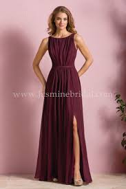 Jasmine Bridal Bridesmaid Dress B2 Style B173052 In Cranberry This Vestido Daminha De Honra Vestidos Longos De Dama De Honra Vestidos De Festa Para Senhoras