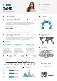 However, the templates themselves are not as diverse. Resume Infographic Template Word