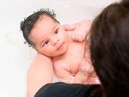 Keep your child away from the bath until the water is the right temperature. Safe Baby Bath Temperature Raising Children Network