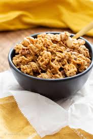 The brand produces cereal, granola, granola bars, fruits, and veggies including fries, hashbrowns, and spud puppies. 4 Ingredient Healthy Peanut Butter Granola Recipe Vegan Gluten Free Easy Homemade Beaming Baker