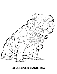 It's easy to see why. Georgia Bulldogs Coloring Pages University Of Georgia Athletics