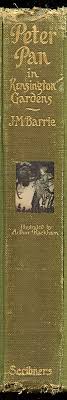 Peter Pan With Arthur Rackham Enlarged Book Spine Wall Art Very Creative And Wonderfully Reproduced Book Spines Enl Book Wall Art Book Spine Unique Wall Art