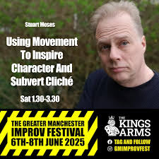 The talented @bethorgan_actor, former member of @acaprovmusical (who we  hosted here in Manc a few years back!), will be introducing you lovely  people to musical improv! Learn about improvising lyrics, breaking into
