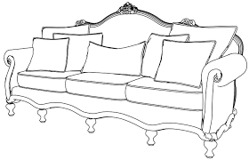 Awesome Sofa Gallery Coloring Page Antique Sofa Sofa Furniture Modern Sofa