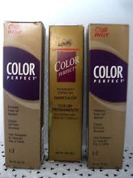 Wella Color Perfect Permanent Haircolor Series 1 5 Your