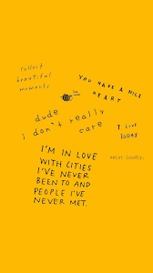A collection of the top 54 why don't we wallpapers and backgrounds available for download for free. Yellow Aesthetic Cell Phones Wallpaper 2022 Phone Wallpaper Hd