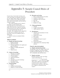 Http Www Mml Org Pdf Resources Publications Ebooks Hmo By Chapter Appendix 205 20sample 20council 20rules 20of 20procedure Pdf