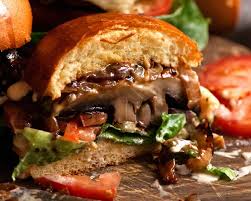 Once cooked, toss the veggies together with pasta (rotini is a good choice) and crumbled italian sausage, top with grated parmesan, and serve. Swiss Mushroom Burgers Quick Easy Recipetin Eats