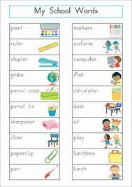 Word Wall Word Wall Kindergarten Writing School