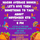 Nacho Average Bunco event image