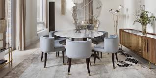 A round jute rug under dining table and chair sets works best for a round table. Modern And Contemporary Handmade Rugs Rug Society
