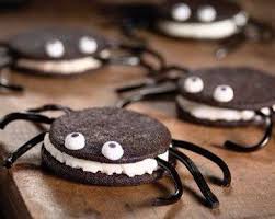 Spider Biscuits Gateau Creation Recette Dessert Cuisine Creative