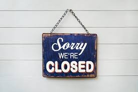 See sorry we're closed sign stock video clips. These Stores Are Closed On Easter Sunday Abodetoday Hanging Signs Easter Sunday Easter Time