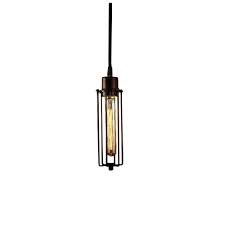 Warehouse Of Tiffany Susanna 1 Light Antique Bronze Indoor Edison Pendant With Adjustable Height Ld4039 The Home Depot