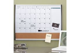 Ecoplanner monthly black magnetic refrigerator dry erase board calendar with bonus notepad and 4 magnetic fluorescent markers with eraser included 16x12 magnetic board organizer chalk marker board. Quartet Magnetic Combination Calendar Board 17 X 23 Dry Erase Cork 1 Month Design Black And Silver Frame Calendar Combo Chalk Boards Quartet