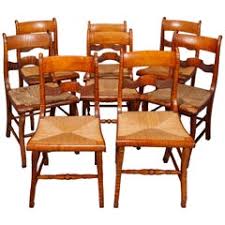 Vintage maple ladder back dining chair. Antique Ladder Back Chairs 7 For Sale On 1stdibs