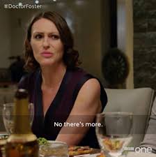 When she suspects her husband is cheating on her, dr. Bbc One Doctor Foster Dinner Party Revenge Facebook