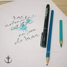 泼墨英文水浪纹身手稿 tattoo aquarela aquarela ideias