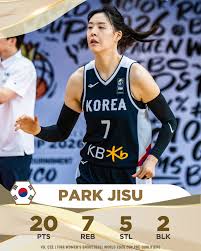 Park Jisu getting it done, as usual 🦾 #FIBAWWC