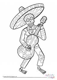 Free printables plus 5 best tips on how to color beautiful mandalas! Day Of The Dead Colouring Pages