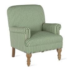 Neymar Armchair Stripe Accent Chair Dorel Living Blue Accent Chairs