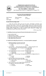 Doc Soal Try Out Bahasa Indonesia Kelas Vi Sutisna Trys Academia Edu