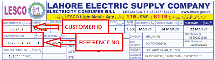 LESCO Bill Online - LESCO Duplicate Bill