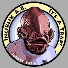 He has a classic captain obvious/no shit, sherlock moment. Admiral Ackbar It S A Trap Patch By Thefezwearingsaiyan On Deviantart