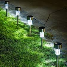 While path lights aren't always essential, they have the tendency to use a much more welcoming feeling to a home's. Gigalumi 16 Pack Solar Path Lights Outdoor Solar Lights Outdoor Garden Led Light Landscape Pathway Lights For Patio Lawn Yard Driveway Walkway Stainless Steel Amazon Com