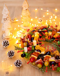 La Couronne Aperitive De Noel Aperitif Noel Apero Dinatoire Noel Aperitif