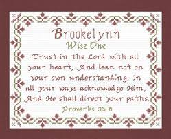 Our content is doctor approved and evidence based, and our community is moderated, lively, and welcoming. Brookelynn Name Blessings Personalized Cross Stitch Design From Joyful Expressions Personalized Cross Cross Stitch Cross Stitch Designs