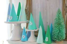 Looking for fantastic budget christmas decorating ideas? Easy Diy Paper Advent Tree Forest Sunny Day Family