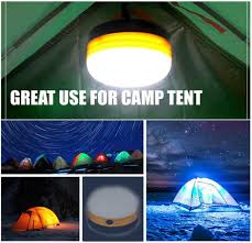Vancic Led Portable Camping Lantern Lamp Tent Light Battery Powered 5 Leds 3 Modes With Hook And Magnet Hanging Lam Camping Lanterns Tent Lighting Lantern Lamp