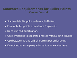 How To Write The Perfect Product Feature Bullet Points On Amazon Onespace