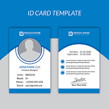 The sample id card template inu that you will download freely is not only appropriate for one necessary. Professional Id Card Design Templates Psd Design For Free Download Pngtree