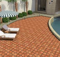 Mohawk home battleship oak engineered flooring 3/8 thick waterproof guaranteed featuring splashdefense™ technology total thickness: Geo Gres Exterior Floor Tile Full Body 12mm Gredos Cotto 400x400 Chhabrias Bath Studio Jayanagar Bangalore